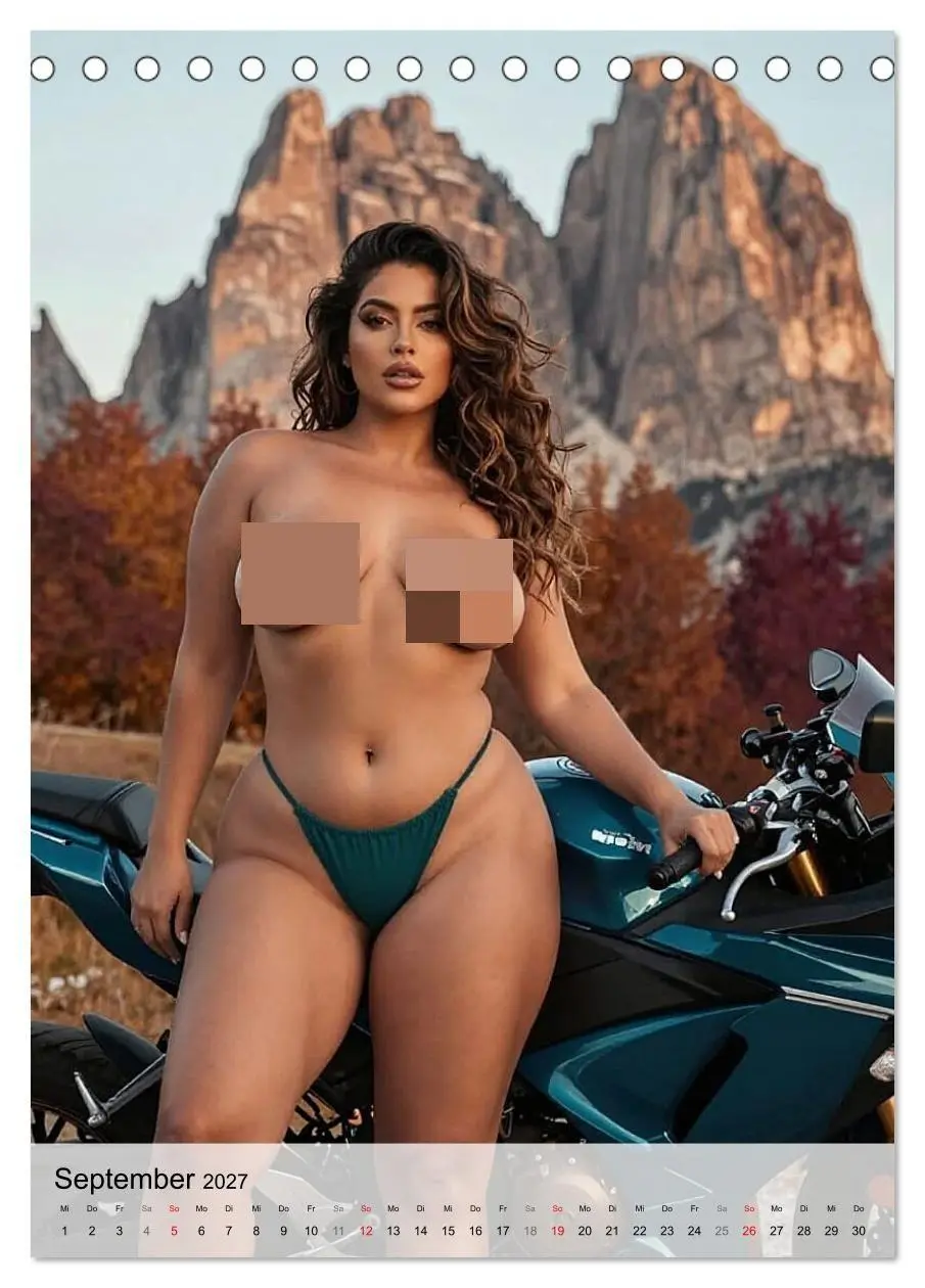 Bild: 9783516811896 | Auf dem Bike - Frei und ungezähmt (Tischkalender 2027 DIN A5 hoch),...