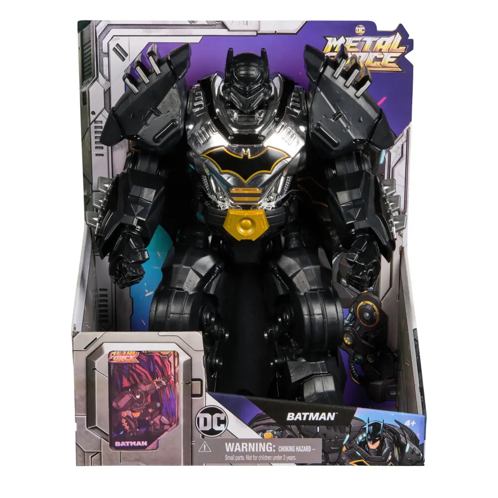 Bild: 681147061996 | DCU Metal Force Hero Batman (30cm) | Karton | 61996 | Deutsch | 2025