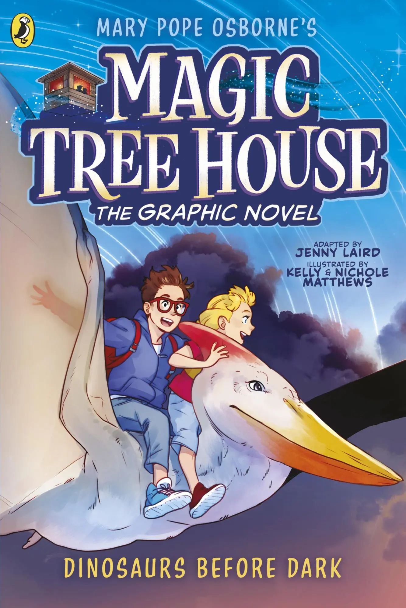 Cover: 9780241711996 | Magic Tree House 17: Dinosaurs Before Dark | The Graphic Novel | Buch