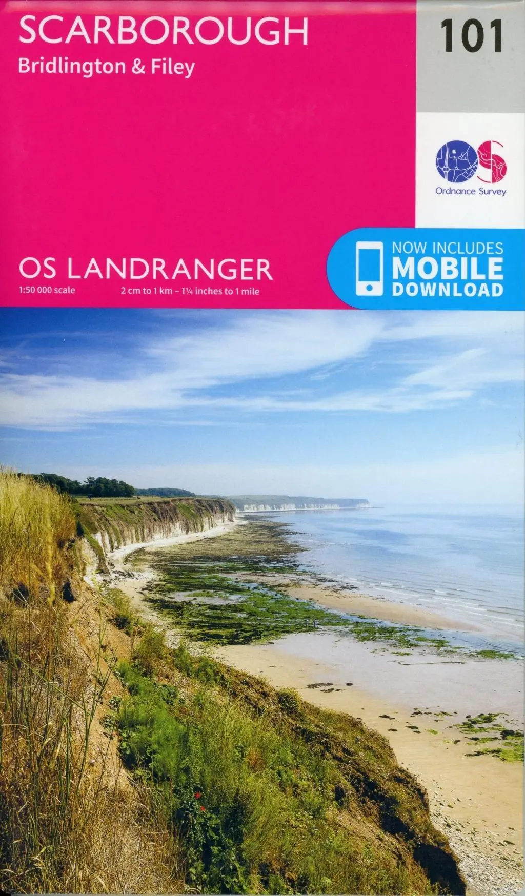 Cover: 9780319261996 | Scarborough, Bridlington &amp; Filey | Ordnance Survey | (Land-)Karte
