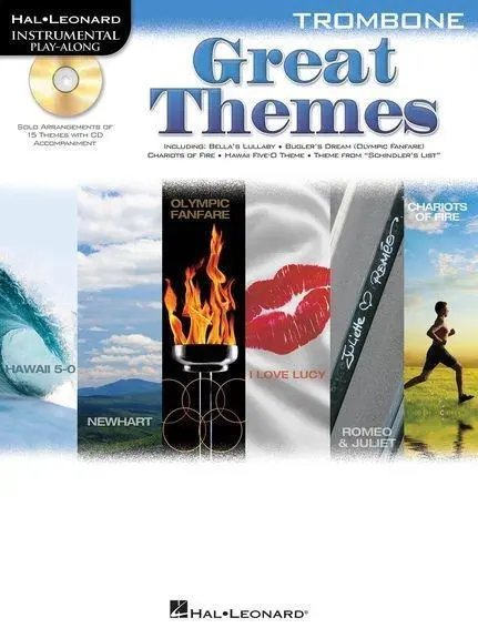 Cover: 9781423491996 | Great Themes: Trombone [With CD (Audio)] | Hal Leonard Corp | Buch