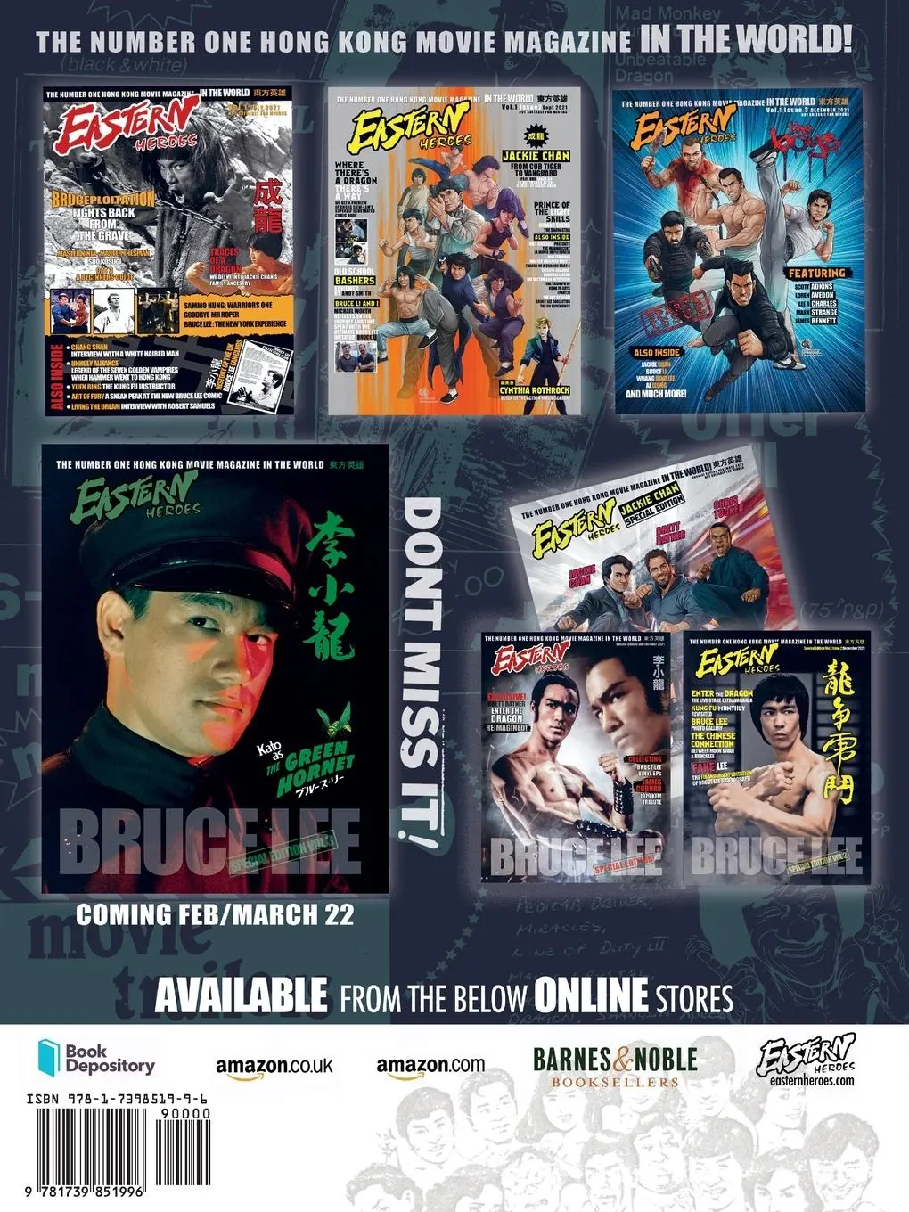 Rückseite: 9781739851996 | Eastern Heroes Jackie Chan special Bumper issue | Ricky Baker | Buch