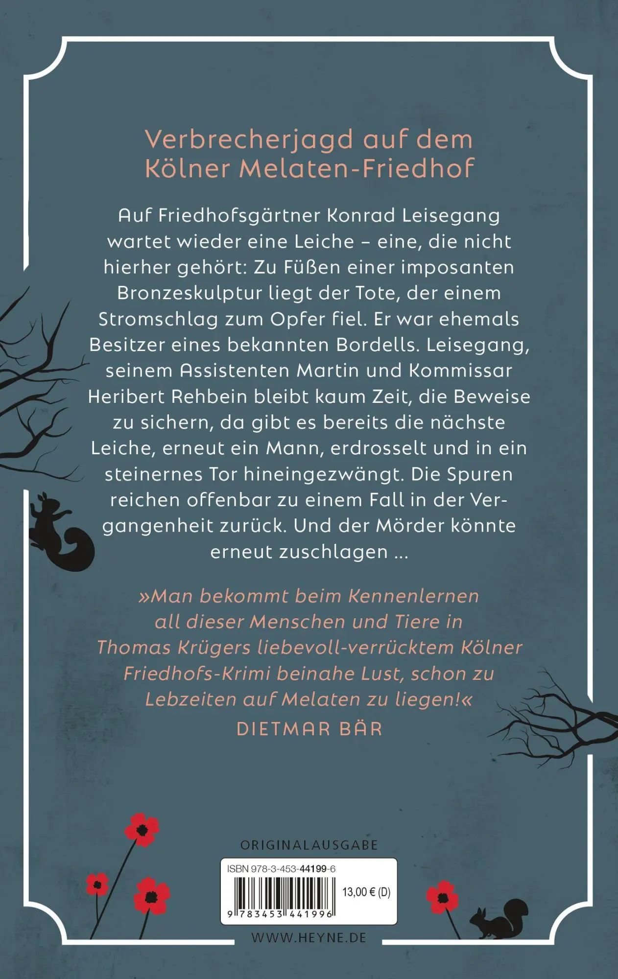 Bild: 9783453441996 | Nirgends stirbt es sich schöner | Roman | Thomas Krüger | Taschenbuch