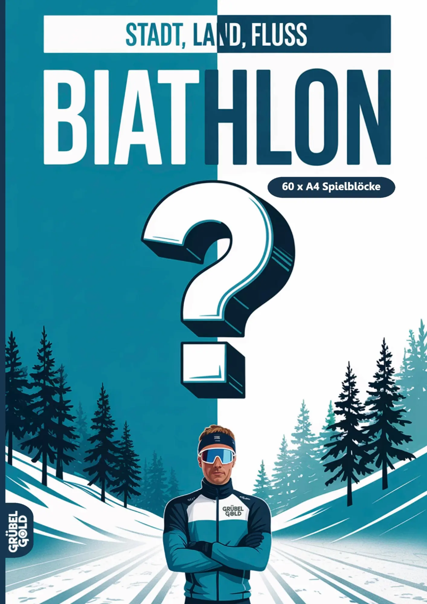 Cover: 9783693191996 | Stadt, Land, Fluss, Biathlon | Grübelgold Rätselhefte | Taschenbuch