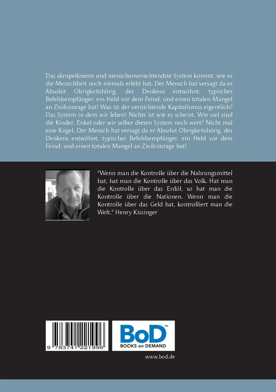 Rückseite: 9783741221996 | Es ist 1 vor 12! | Heinz Duthel | Taschenbuch | 80 S. | Deutsch | 2016