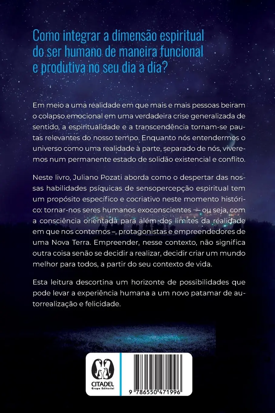 Rückseite: 9786550471996 | Exoconsciência | Juliano Pozati | Taschenbuch | Paperback | 2023