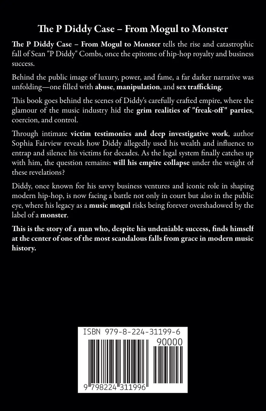 Rückseite: 9798224311996 | The P Diddy Case - From Mogul to Monster | Sophia Fairview | Buch