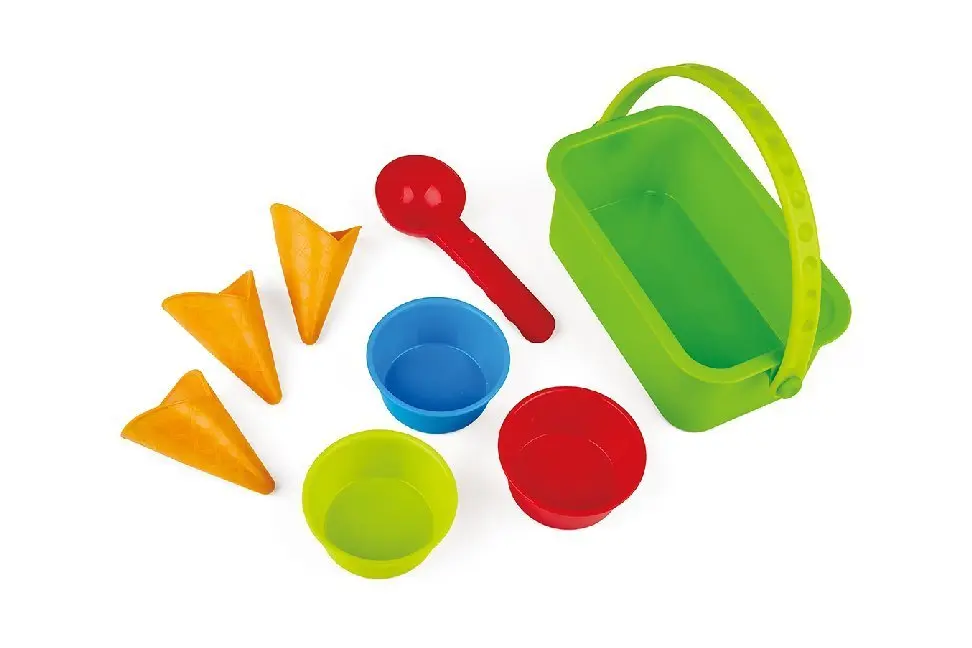 Cover: 6943478022096 | Hape Eisdiele-Förmchen | In Kartonage mit Plastiksichtfenster | E4057