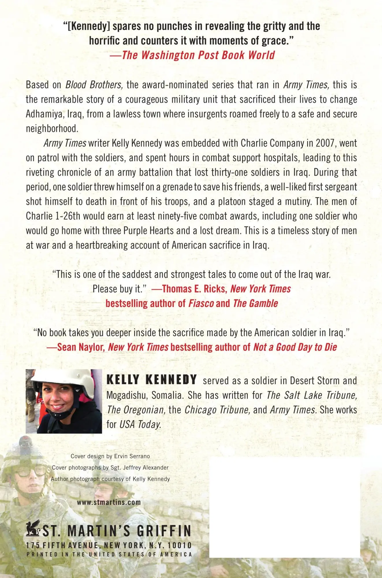 Rückseite: 9780312672096 | They Fought for Each Other | Kelly Kennedy | Taschenbuch | Englisch