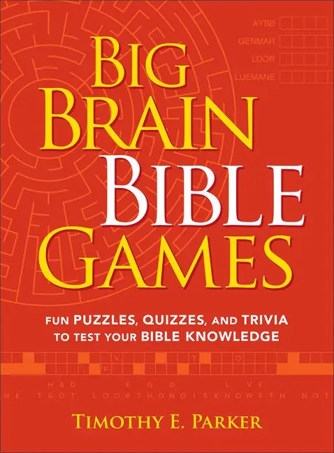 Cover: 9780800742096 | Big Brain Bible Games - Fun Puzzles, Quizzes, and Trivia to Test...