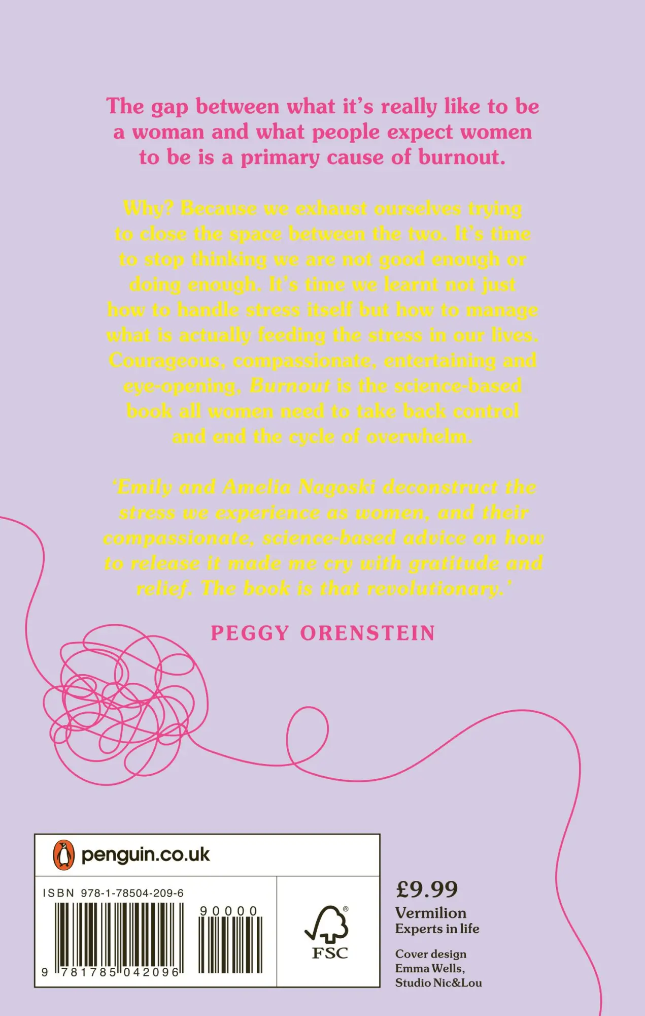 Rückseite: 9781785042096 | Burnout | Solve Your Stress Cycle | Emily Nagoski (u. a.) | Buch