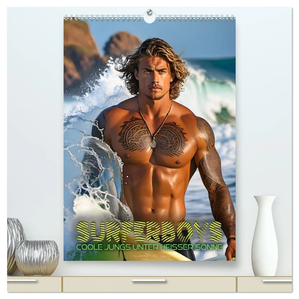 Cover: 9783516242096 | Surferboys - coole Jungs unter heißer Sonne (hochwertiger Premium...