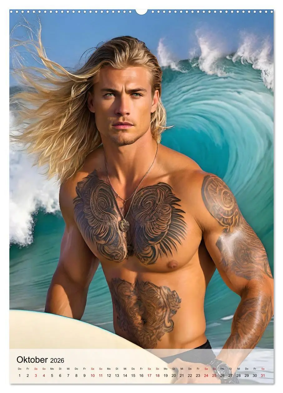 Bild: 9783516242096 | Surferboys - coole Jungs unter heißer Sonne (hochwertiger Premium...