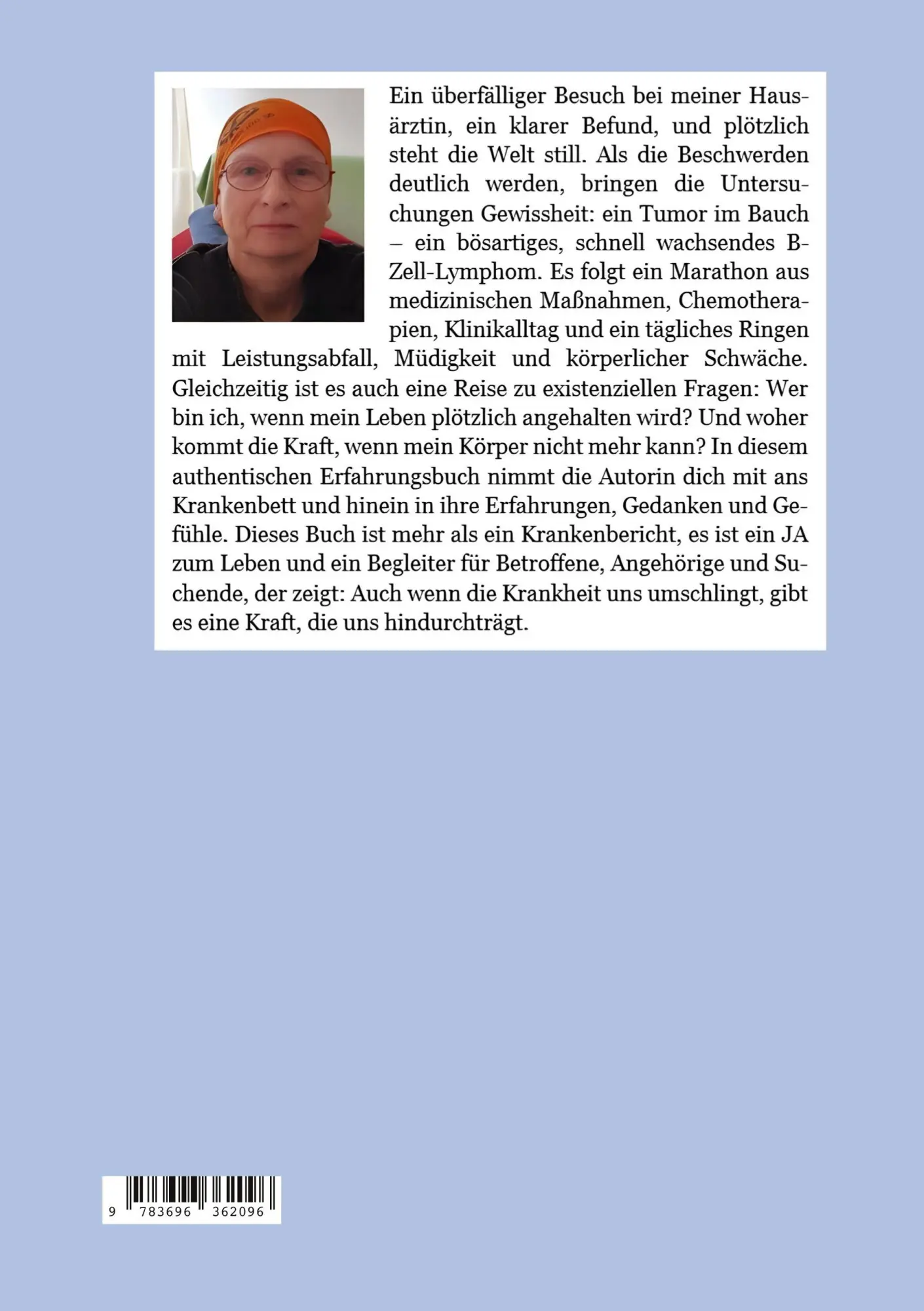 Rückseite: 9783696362096 | Durch die Krankheit getragen | Margot A. Winkler | Taschenbuch | 2026