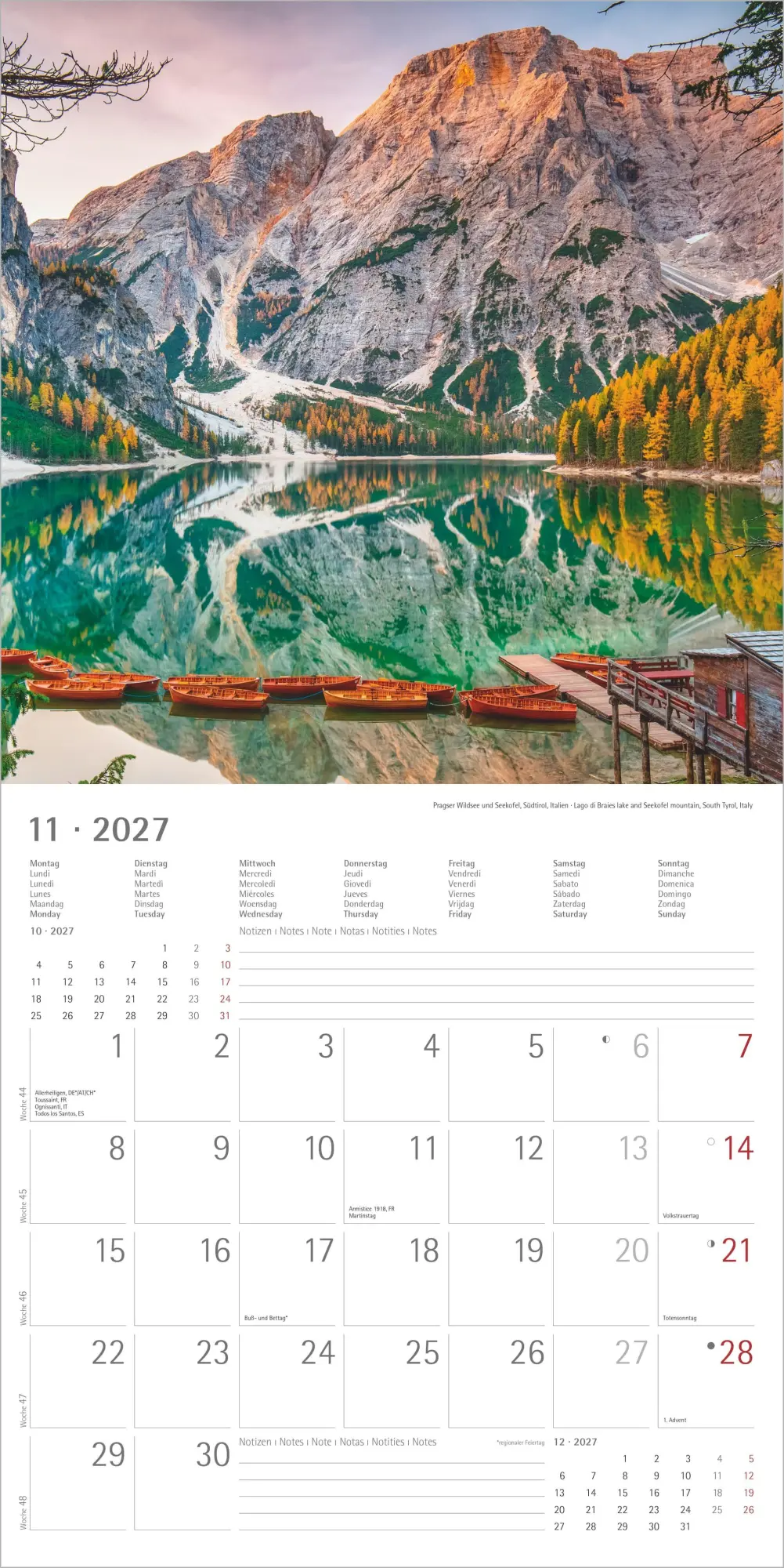 Bild: 4069095012196 | Alpen 2027 | Neumann Verlage GmbH &amp; Co KG | Kalender | 14 S. | Deutsch