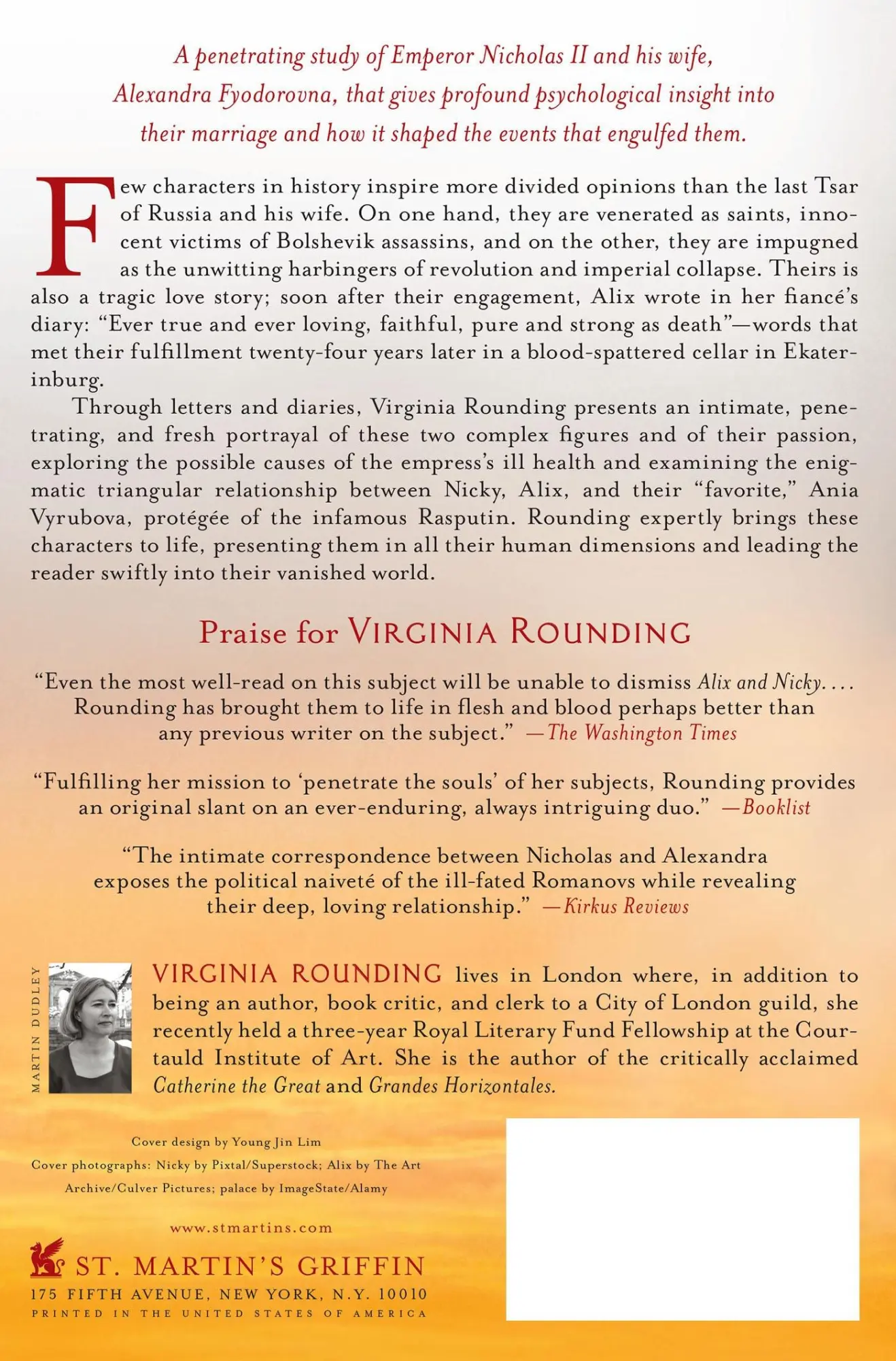 Rückseite: 9781250022196 | ALIX AND NICKY | Virginia Rounding | Taschenbuch | Englisch | 2013