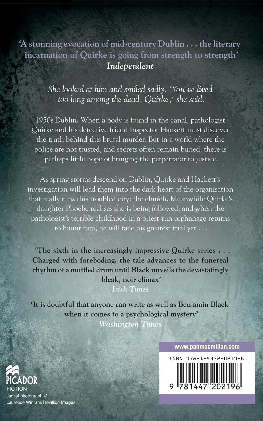 Rückseite: 9781447202196 | Holy Orders | Quirke Mysteries Book 6 | Benjamin Black | Taschenbuch