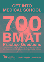 Cover: 9781905812196 | Get into Medical School - 700 BMAT Practice Questions | Lydia Campbell
