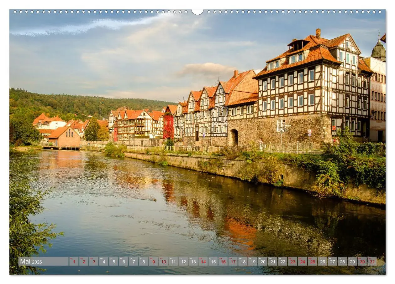 Bild: 9783457382196 | Ein Blick auf Hann. Münden (hochwertiger Premium Wandkalender 2026...
