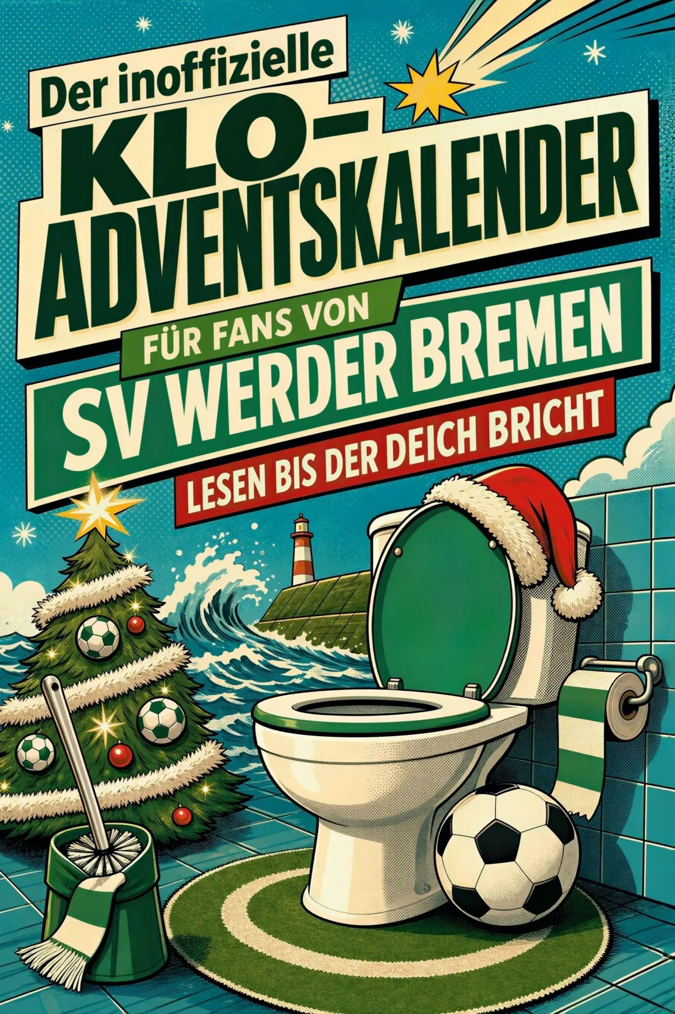 Cover: 9783696112196 | Der inoffizielle Klo-Adventskalender für Fans von SV Werder Bremen