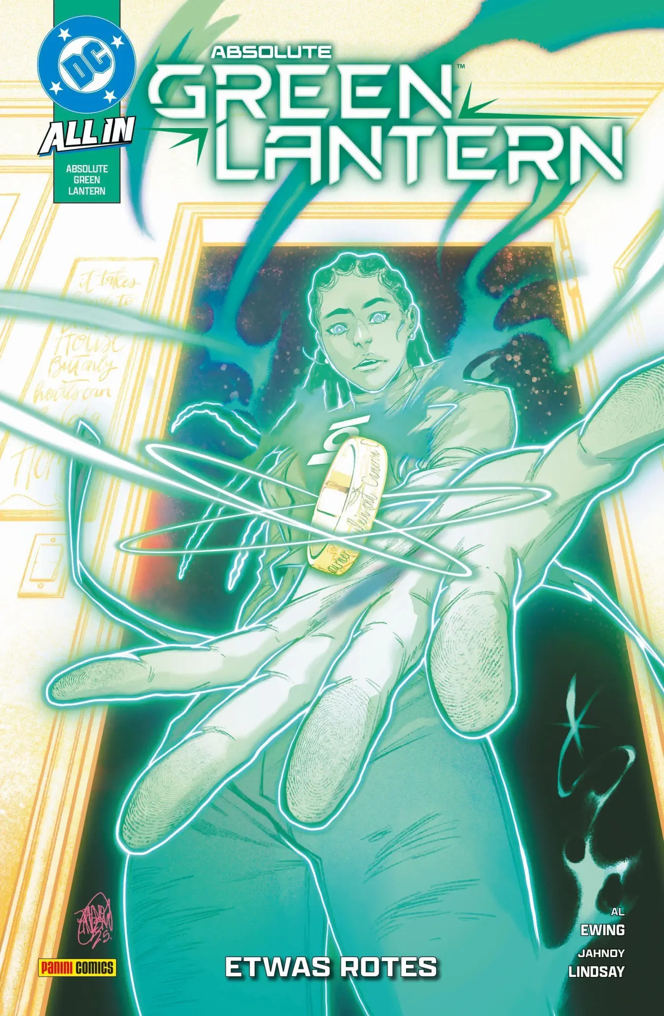 Cover: 9783741652196 | Absolute Green Lantern | Bd. 2: Etwas Rotes | Al Ewin (u. a.) | Buch