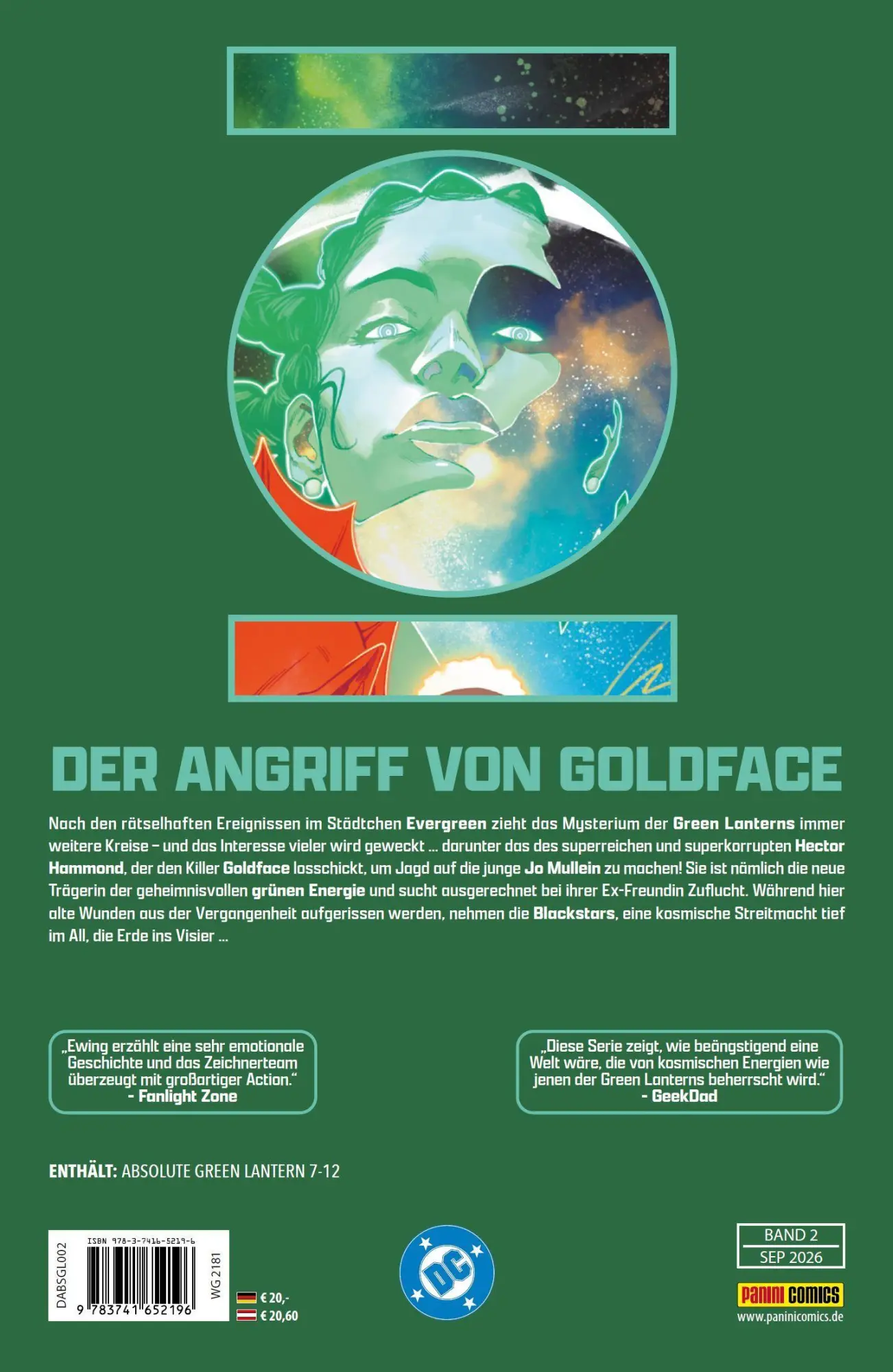 Bild: 9783741652196 | Absolute Green Lantern | Bd. 2: Etwas Rotes | Al Ewin (u. a.) | Buch