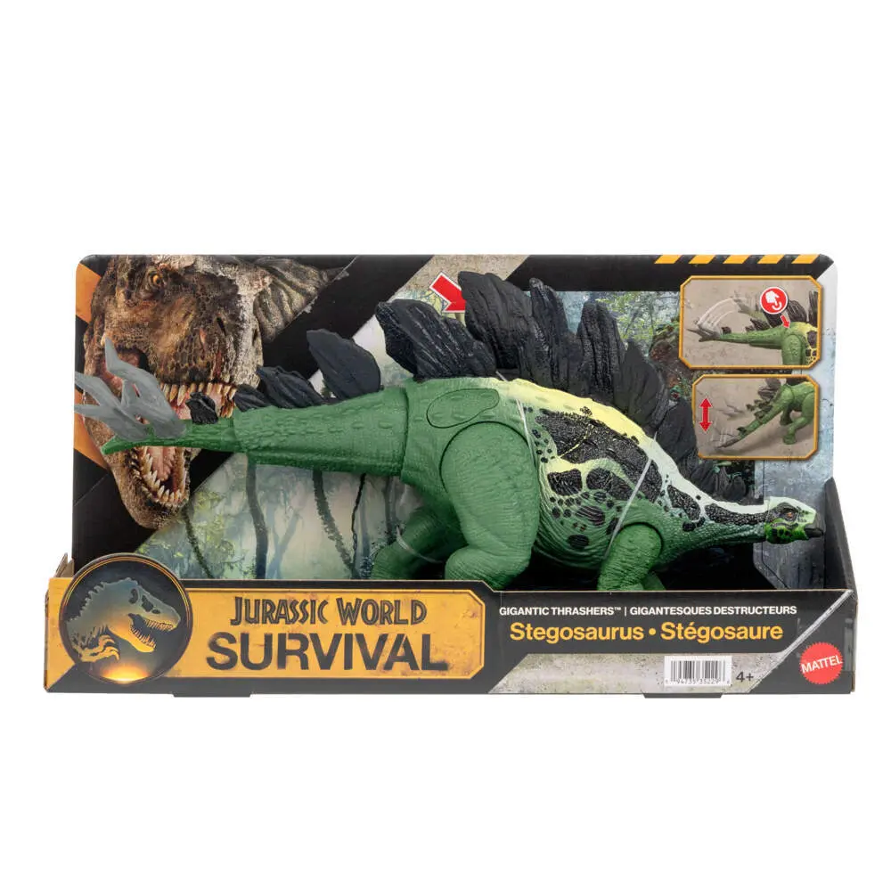 Cover: 194735352296 | Jurassic World Gigantic Thrashers - Stegosaurus | Offene Verpackung