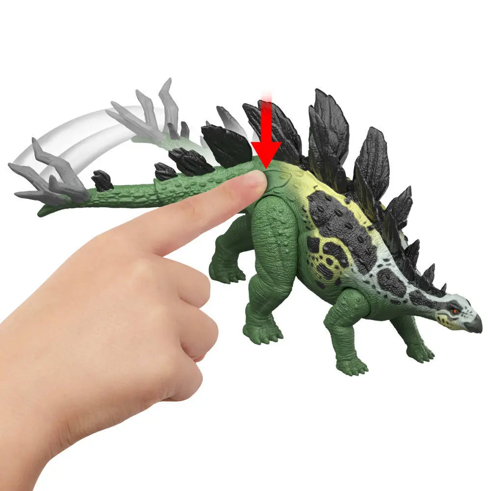 Bild: 194735352296 | Jurassic World Gigantic Thrashers - Stegosaurus | Offene Verpackung