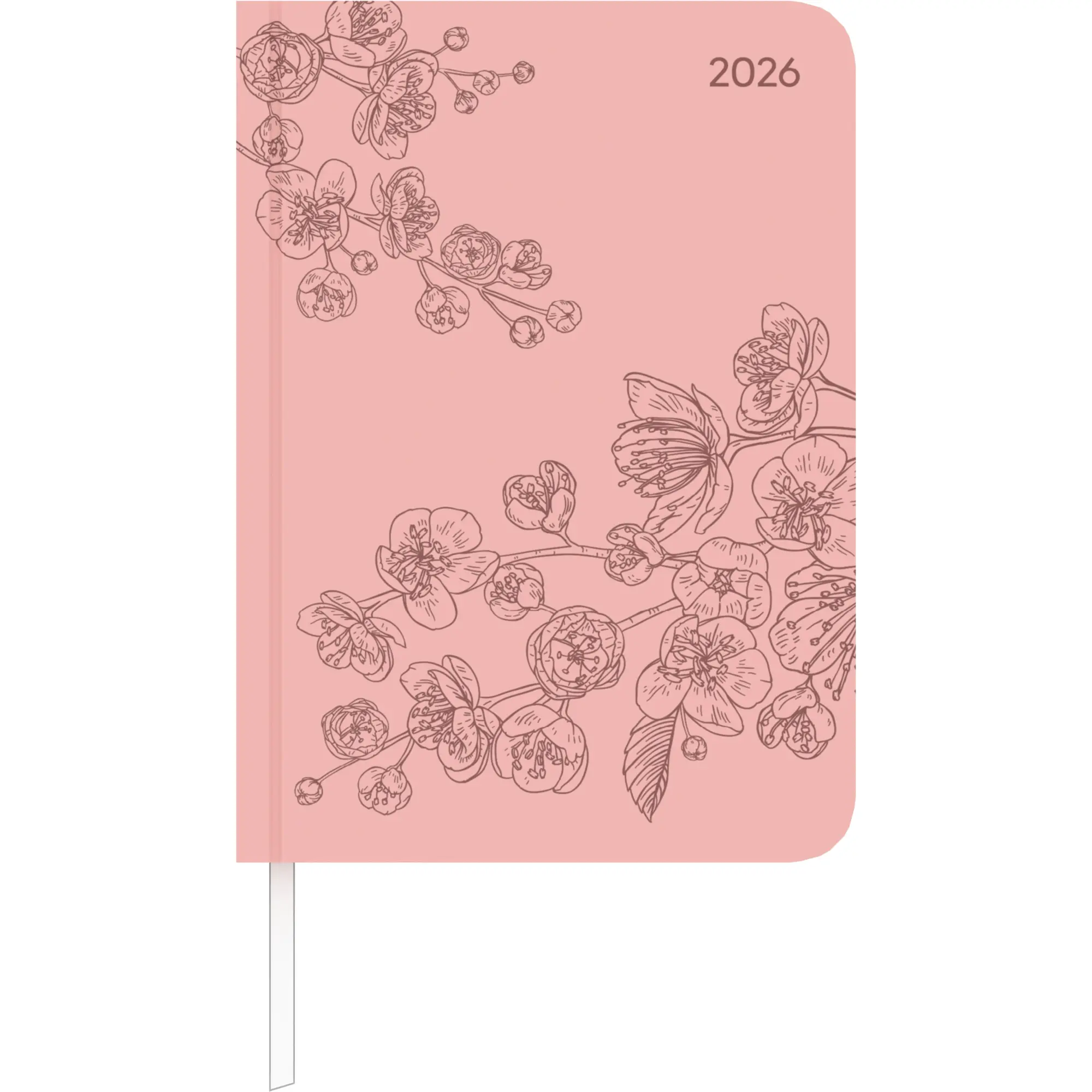 Cover: 4069095002296 | Lady Journal Deluxe Salmon 2026 - Taschen-Kalender A6 (10,7x15,2...