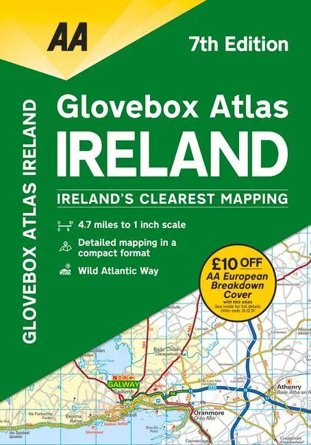 Cover: 9780749582296 | Glovebox Atlas Ireland | Aa Publishing | Taschenbuch | Englisch | 2020