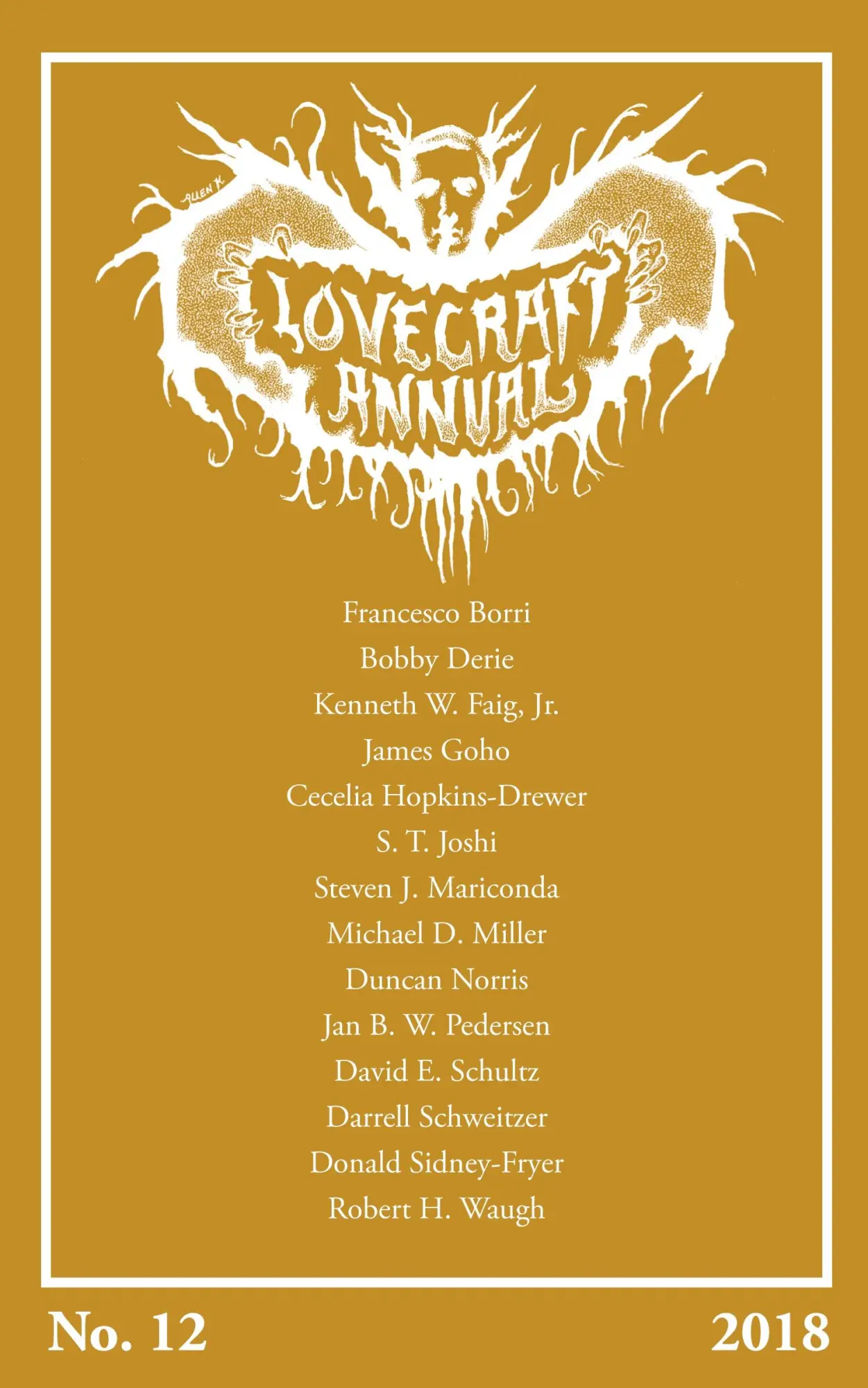 Cover: 9781614982296 | Lovecraft Annual No. 12 (2018) | S. T. Joshi | Taschenbuch | Englisch