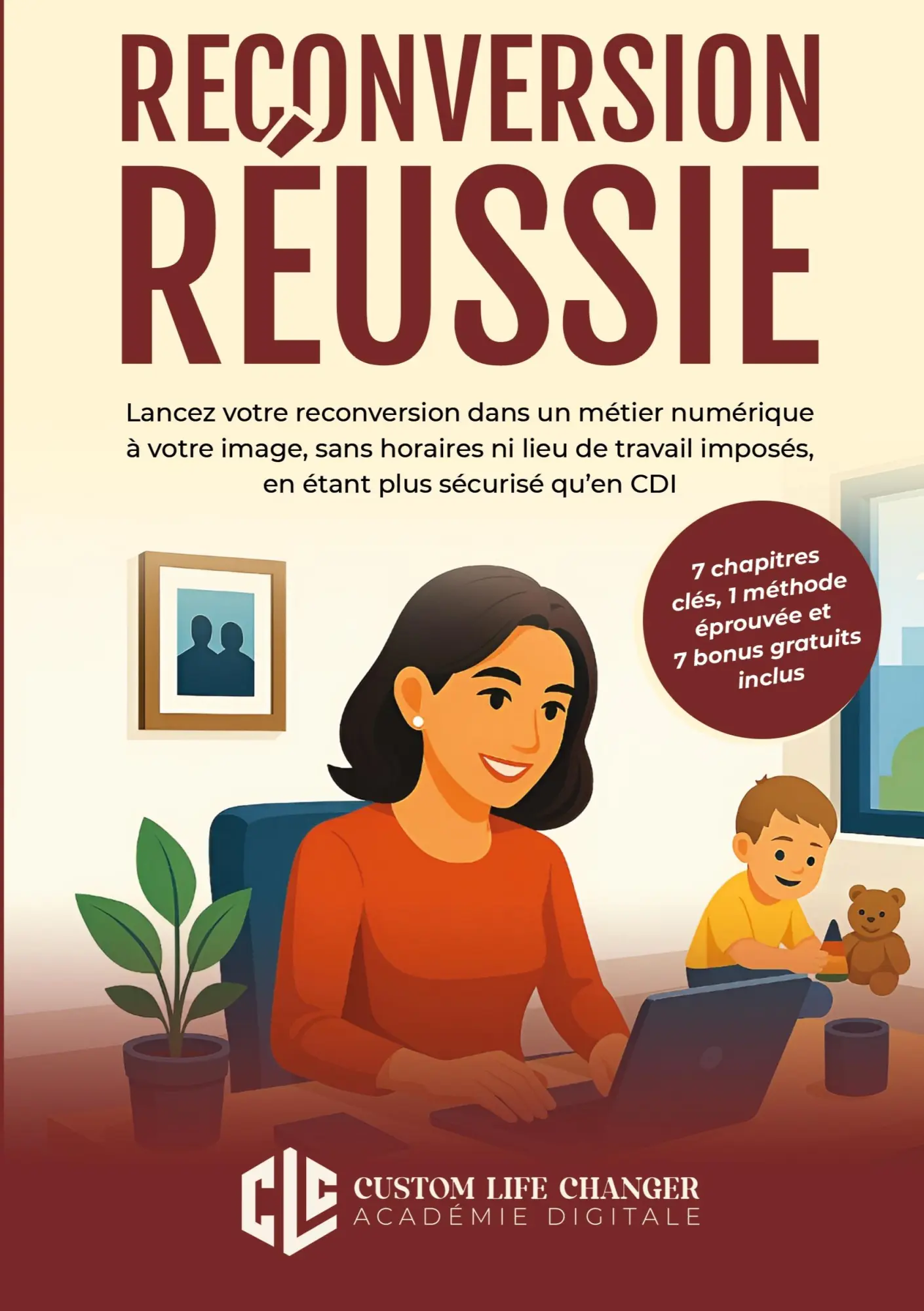Cover: 9782322662296 | Reconversion Réussie | Custom Life Changer Académie Digitale | Buch