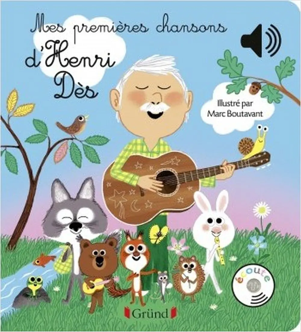 Cover: 9782324022296 | Mes Premieres Chansons Henri Des | Mes Premiers Livres Sonores | Des