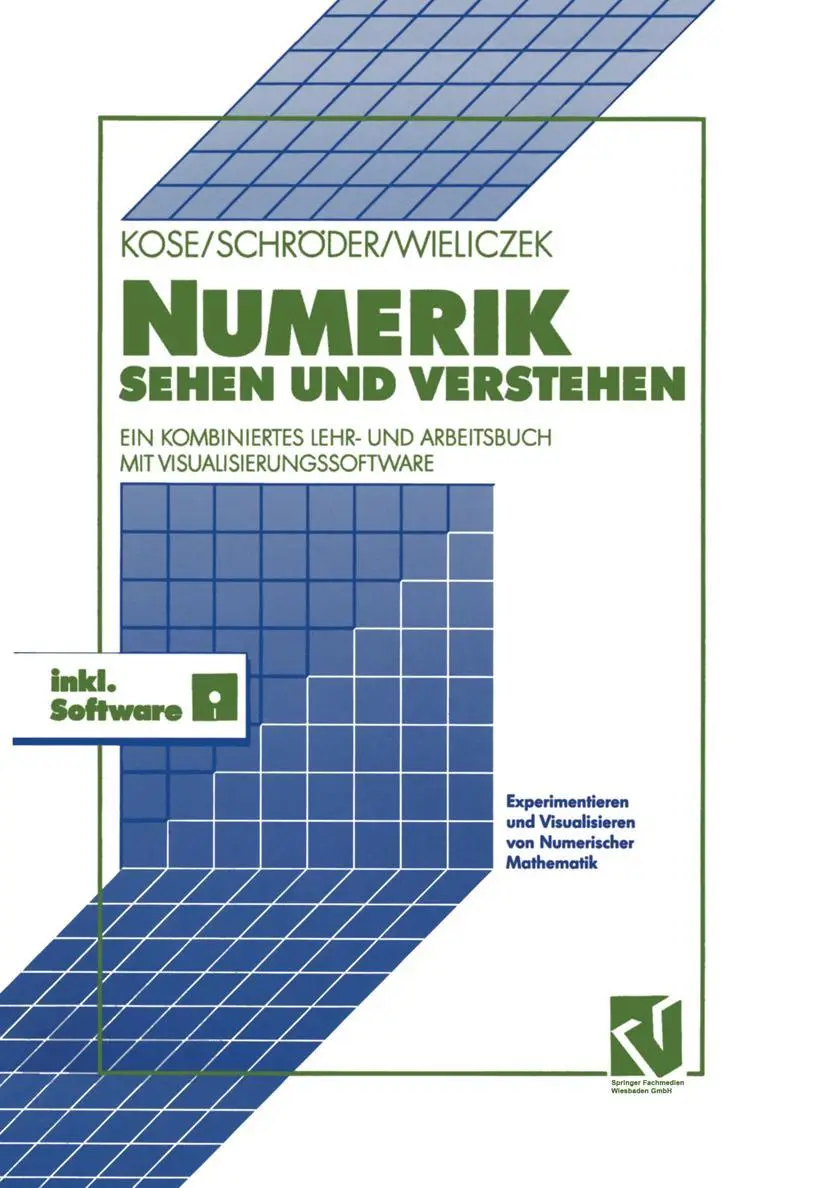 Cover: 9783322872296 | Numerik sehen und verstehen | Rolf Schröder (u. a.) | Taschenbuch | iv