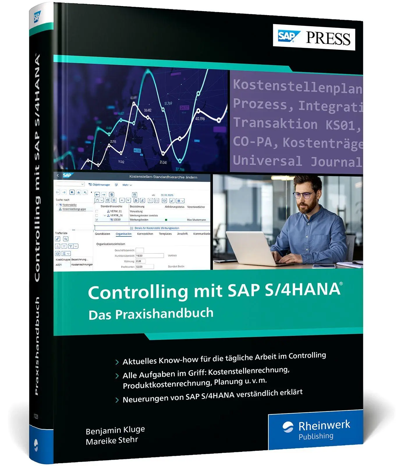 Cover: 9783367112296 | Controlling mit SAP S/4HANA | Das Praxishandbuch | Kluge (u. a.)