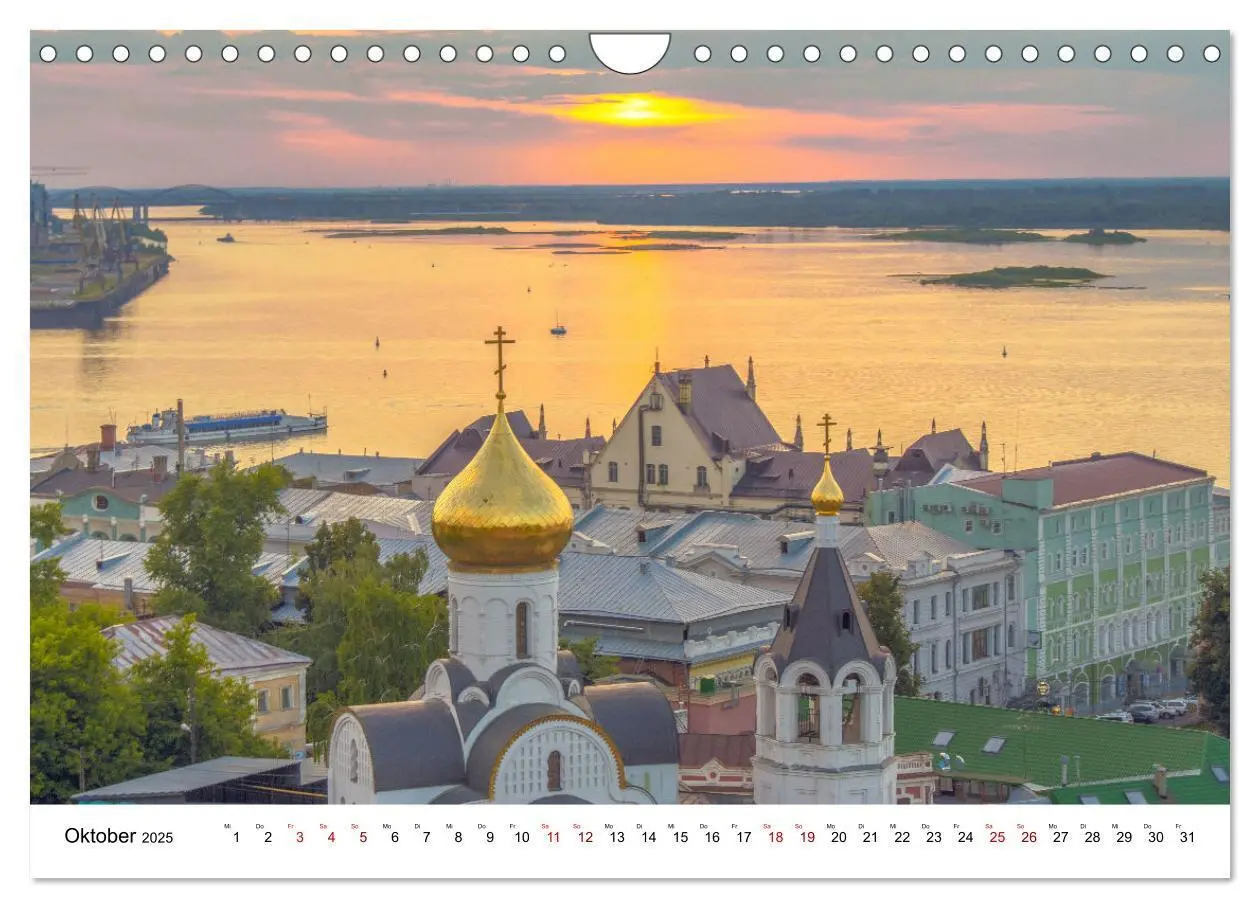 Bild: 9783435112296 | Russland wie gemalt (Wandkalender 2025 DIN A4 quer), CALVENDO...