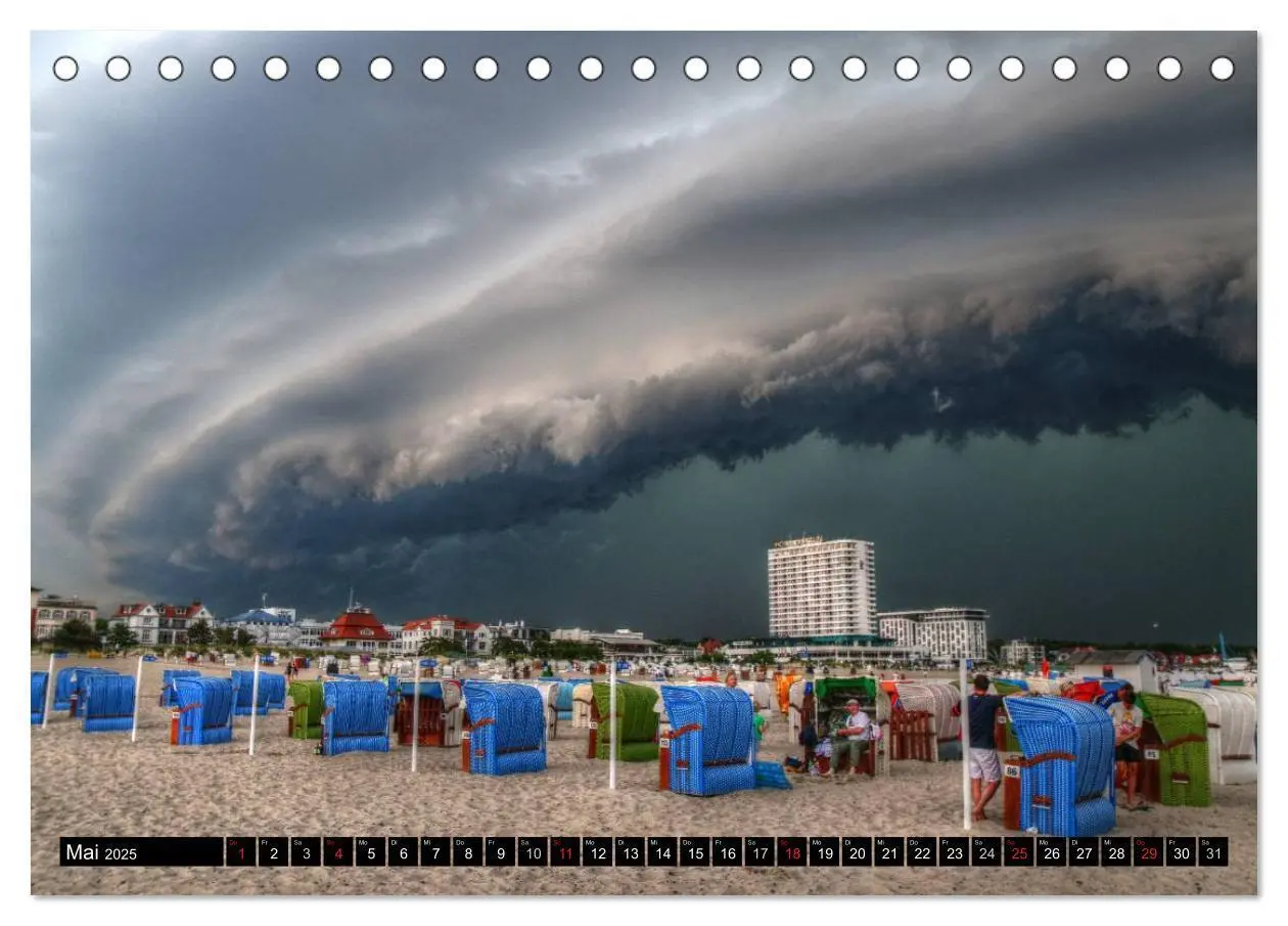 Bild: 9783435662296 | Urlaub in Warnemünde (Tischkalender 2025 DIN A5 quer), CALVENDO...