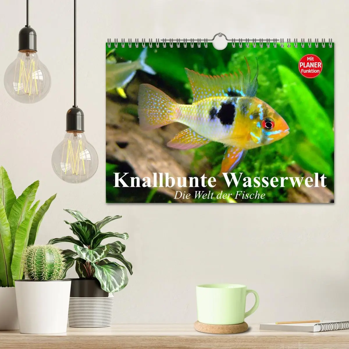 Bild: 9783457992296 | Knallbunte Wasserwelt. Die Welt der Fische (Wandkalender 2026 DIN...