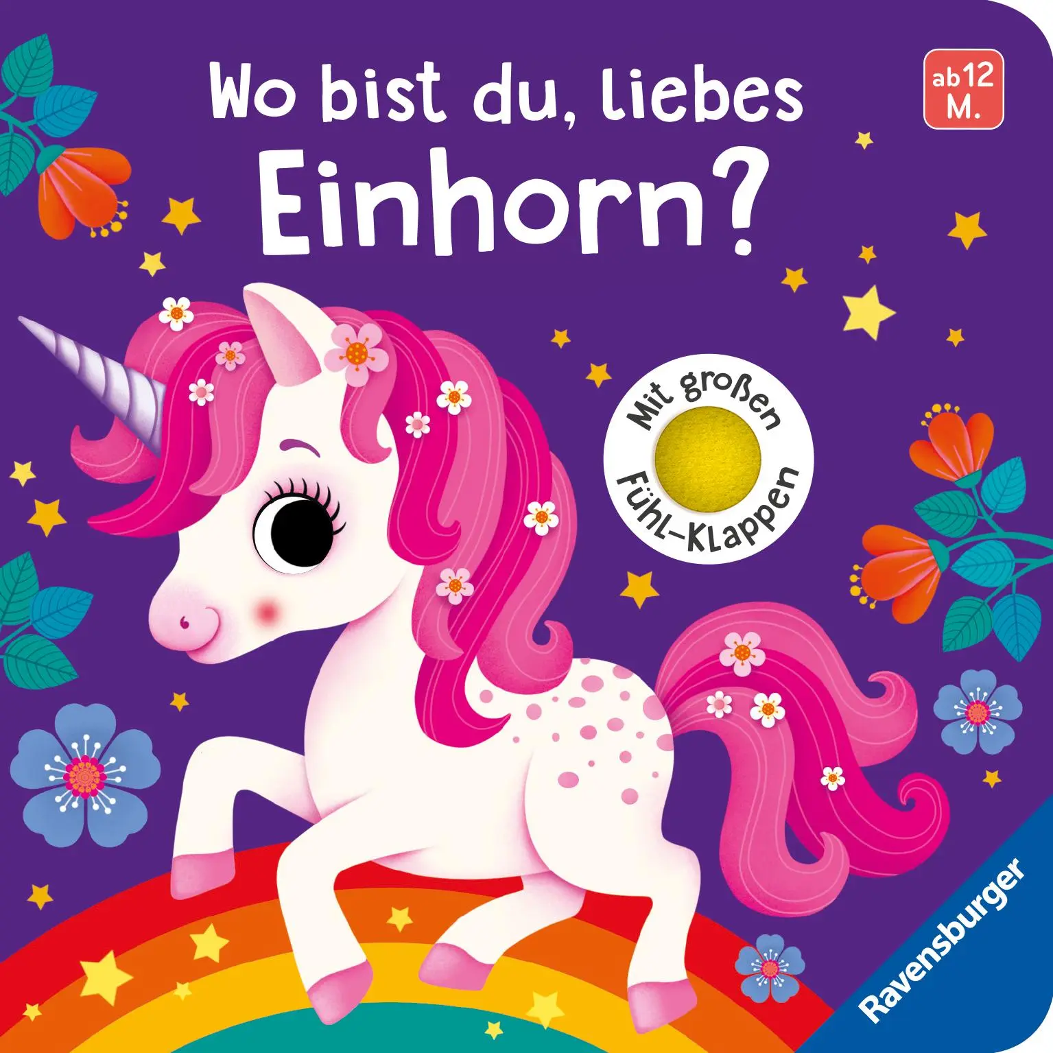 Cover: 9783473422296 | Wo bist du, liebes Einhorn? | Mit großen Fühl-Klappen | Mila Rulff