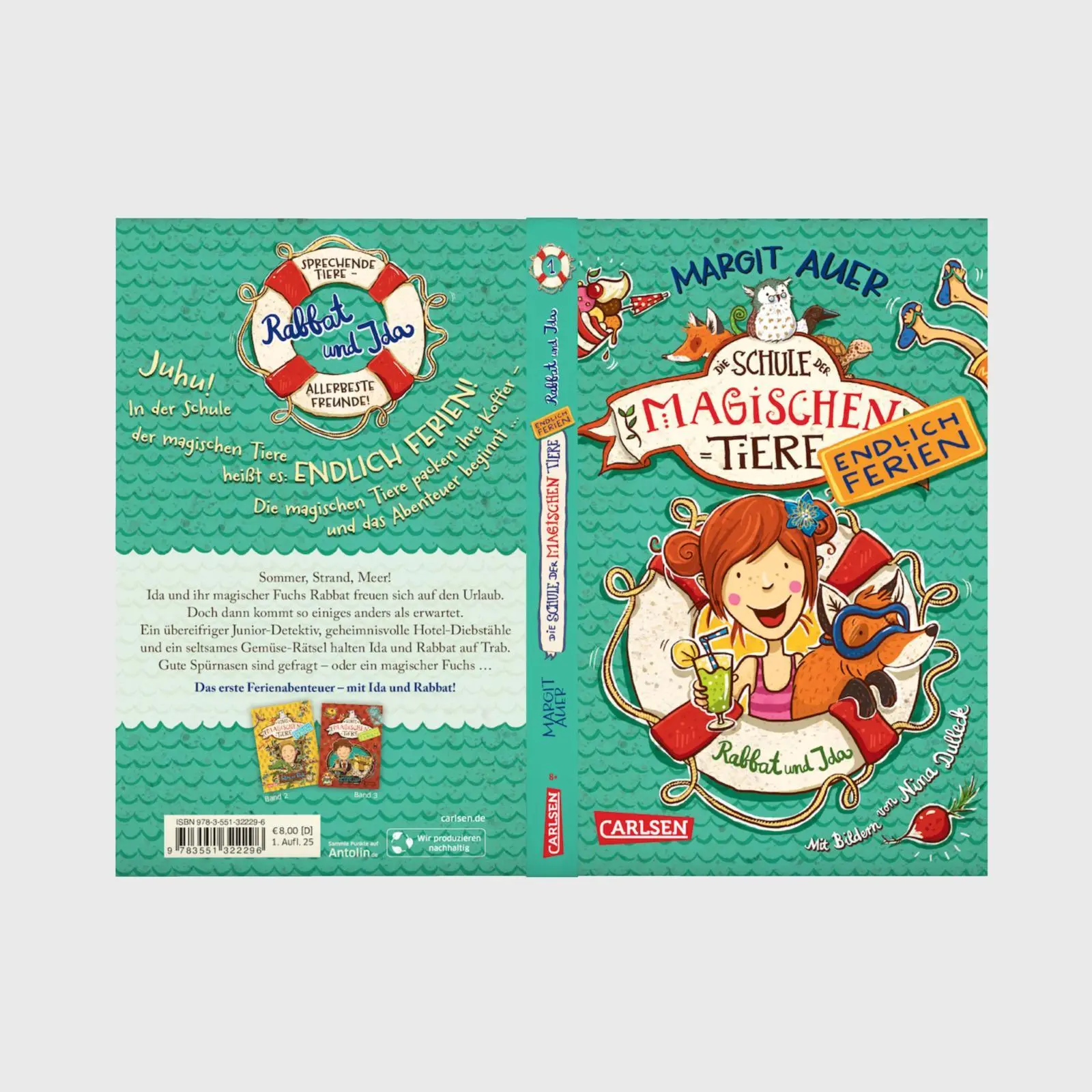 Bild: 9783551322296 | Die Schule der magischen Tiere. Endlich Ferien 1: Rabbat und Ida