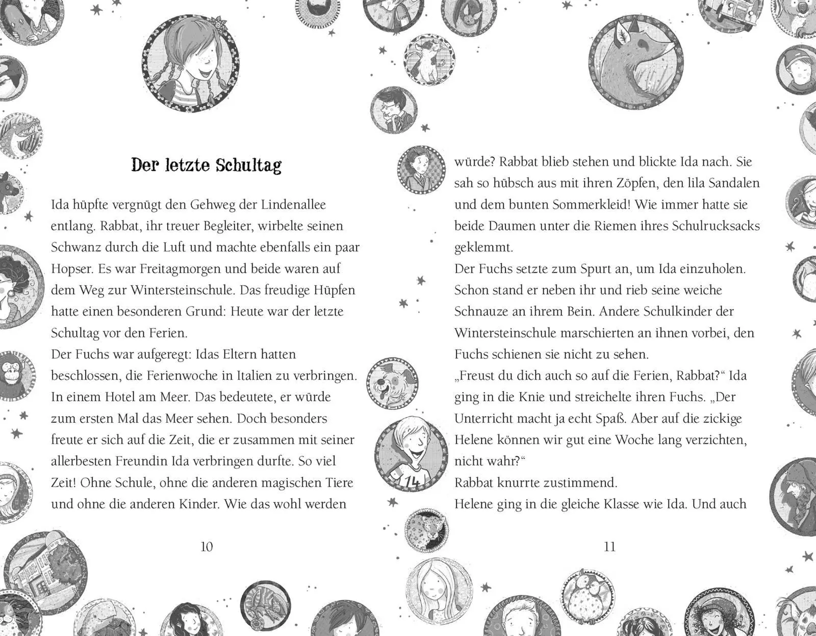 Bild: 9783551322296 | Die Schule der magischen Tiere. Endlich Ferien 1: Rabbat und Ida