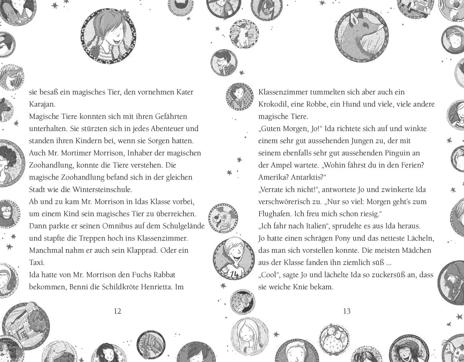 Bild: 9783551322296 | Die Schule der magischen Tiere. Endlich Ferien 1: Rabbat und Ida