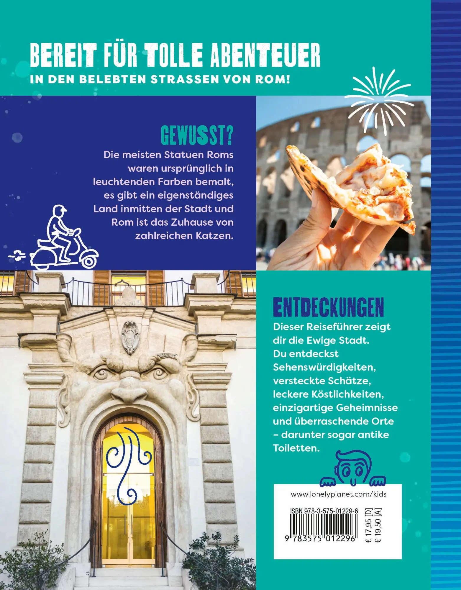 Rückseite: 9783575012296 | LONELY PLANET Kinderreiseführer Der Cityguide für Kids Rom | Ward