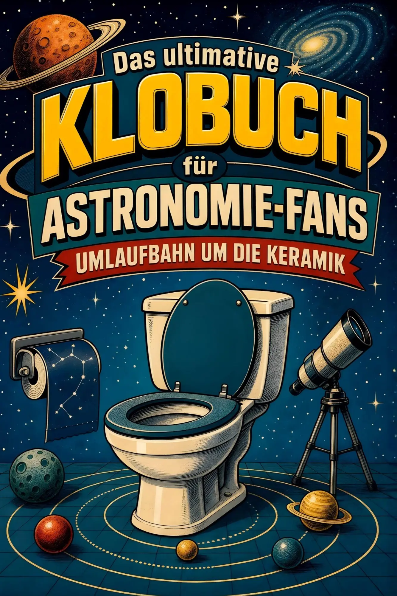 Cover: 9783696102296 | Das ultimative Klobuch für Astronomie-Fans | Umlaufbahn um die Keramik