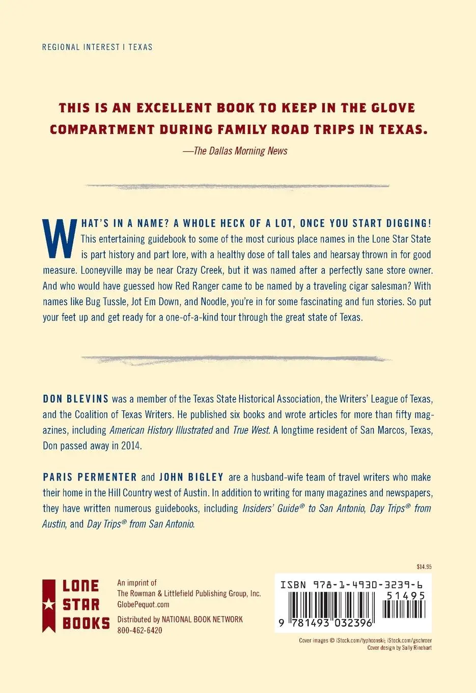 Rückseite: 9781493032396 | Texas Towns | From Abner to Zipperlandville | Don Blevins | Buch