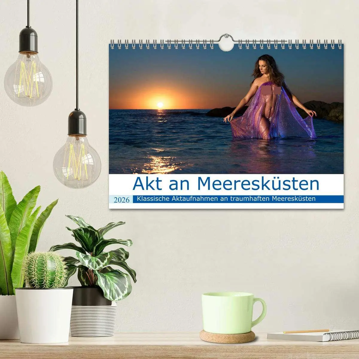 Bild: 9783457672396 | Akt an wilden Meeresküsten (Wandkalender 2026 DIN A4 quer),...