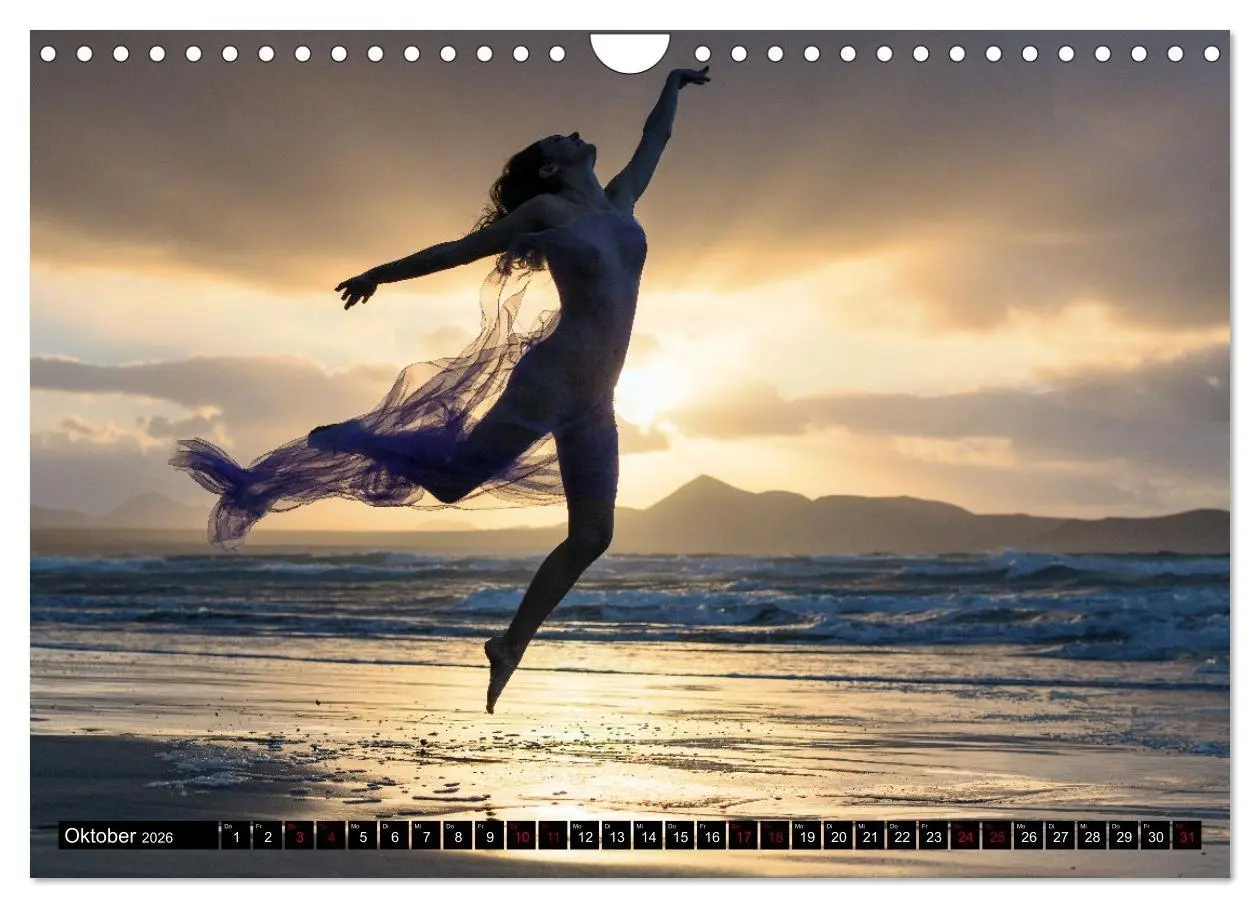 Bild: 9783457672396 | Akt an wilden Meeresküsten (Wandkalender 2026 DIN A4 quer),...
