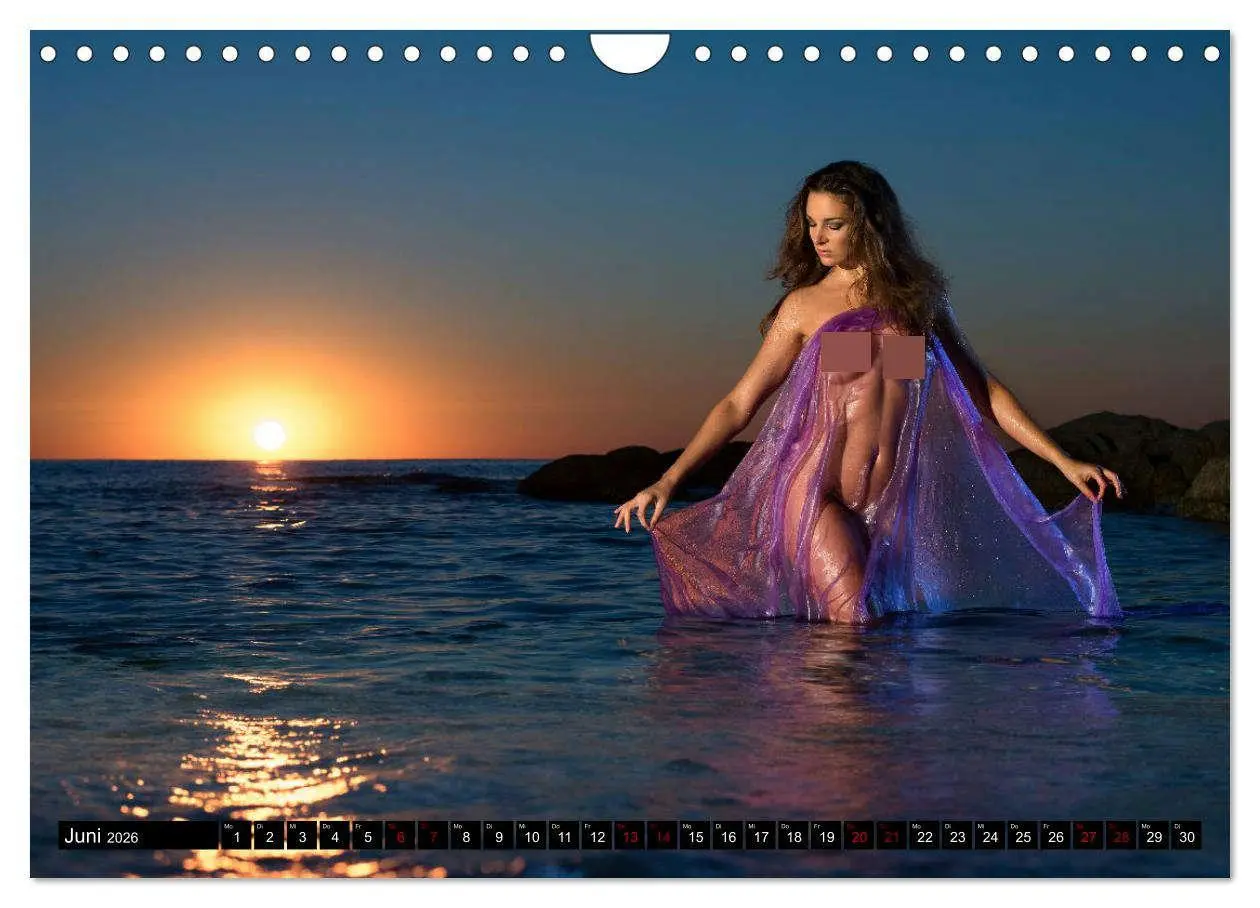 Bild: 9783457672396 | Akt an wilden Meeresküsten (Wandkalender 2026 DIN A4 quer),...