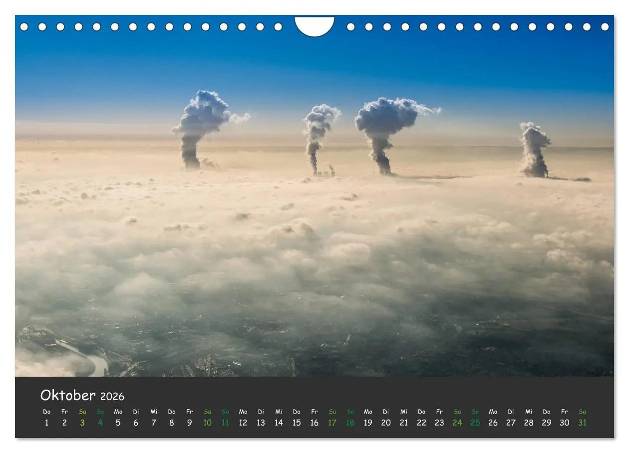 Bild: 9783457812396 | Pilot's-eye view - Die Welt von oben (Wandkalender 2026 DIN A4...