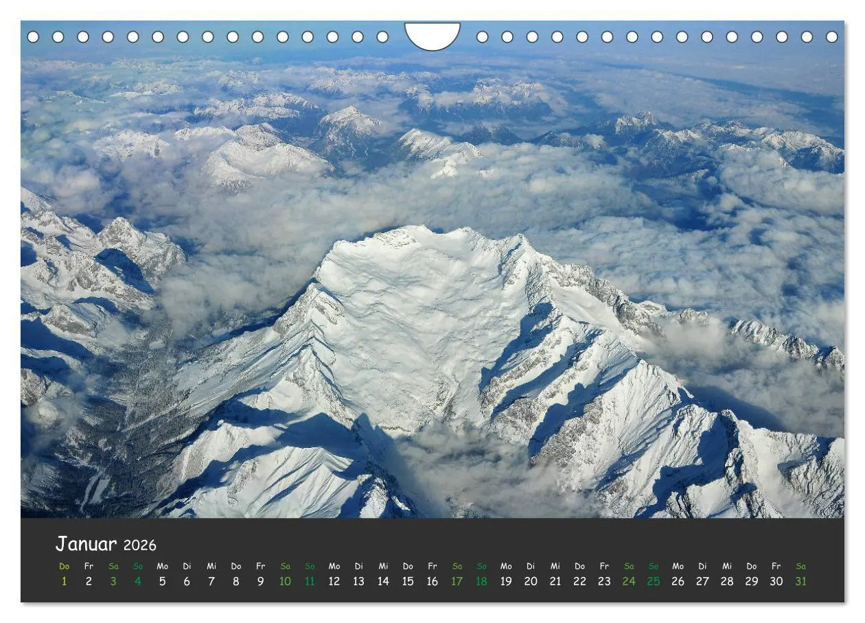 Bild: 9783457812396 | Pilot's-eye view - Die Welt von oben (Wandkalender 2026 DIN A4...